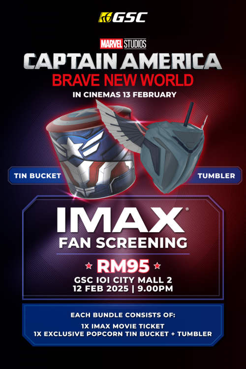 (IMAX) (FANS) Captain America: Brave New World