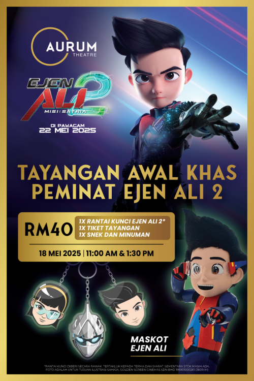 Tayangan Awal KHAS Peminat Ejen Ali 2