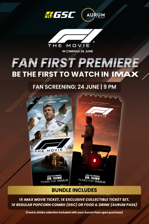 (IMAX) (FANS) F1 Movie