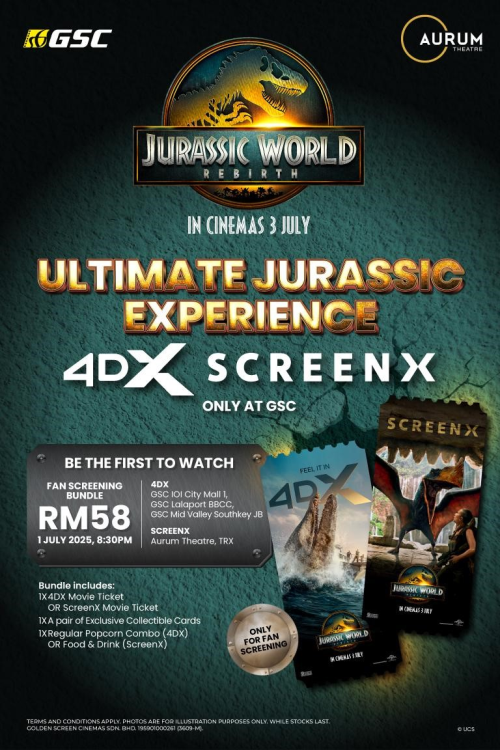 (4DX) (Fans) Jurassic World Rebirth