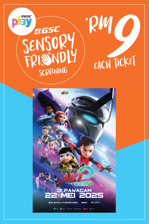(Sensory) Ejen Ali The Movie 2: Misi Satria