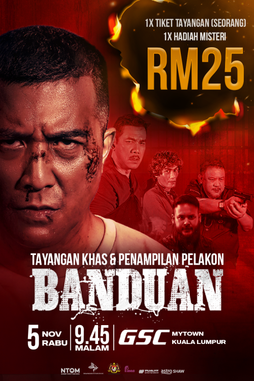 Banduan: Tayangan Khas & Penampilan Pelakon