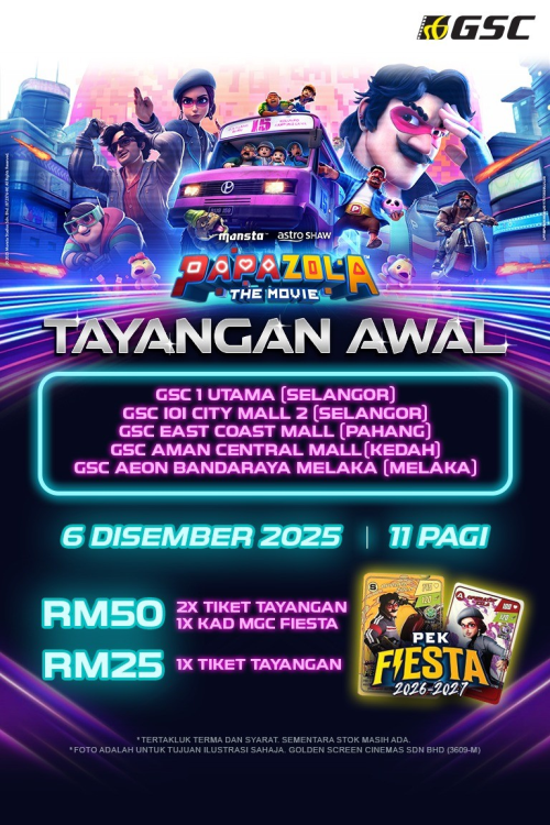 Tayangan Awal Peminat Papazola