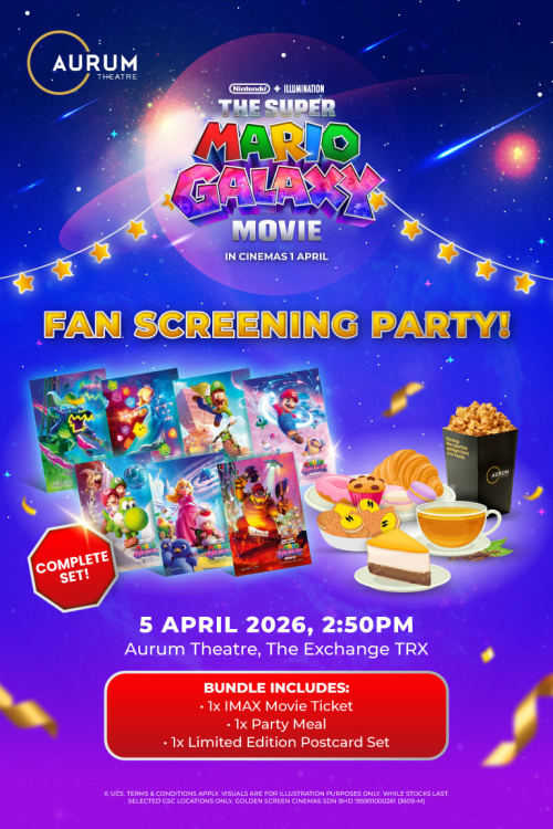 (IMAX) (FANS) The Super Mario Galaxy Movie