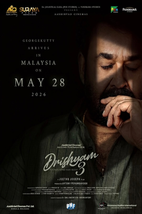 Drishyam 3 movie poster — GSC Cinemas Malaysia