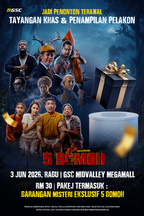 5 Bomoh: Special Screening (Meet and Greet) movie poster — GSC Cinemas Malaysia