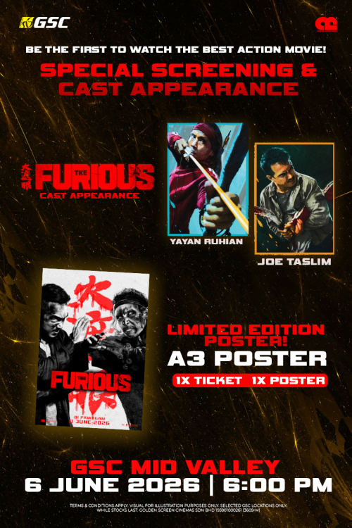 The Furious Special Screening (Meet and Greet) movie poster — GSC Cinemas Malaysia