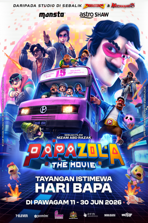 Papa Zola The Movie Special Father’s Day movie poster — GSC Cinemas Malaysia