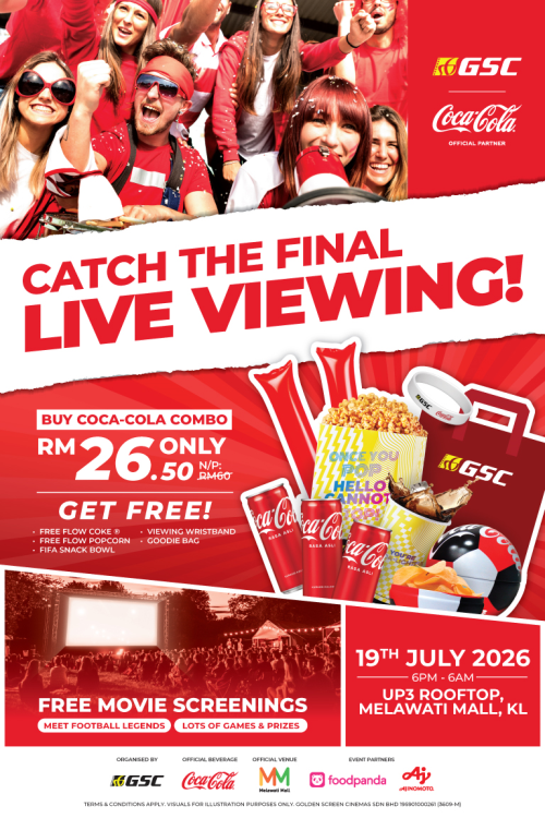 FOOTBALL FINAL LIVE VIEWING PARTY (FREE SEATING) movie poster — GSC Cinemas Malaysia