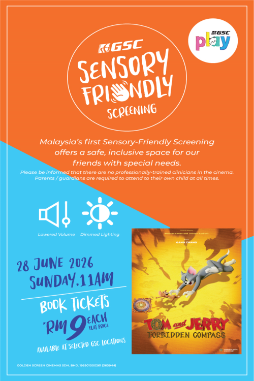 (Sensory) Tom and Jerry: Forbidden Compass movie poster — GSC Cinemas Malaysia