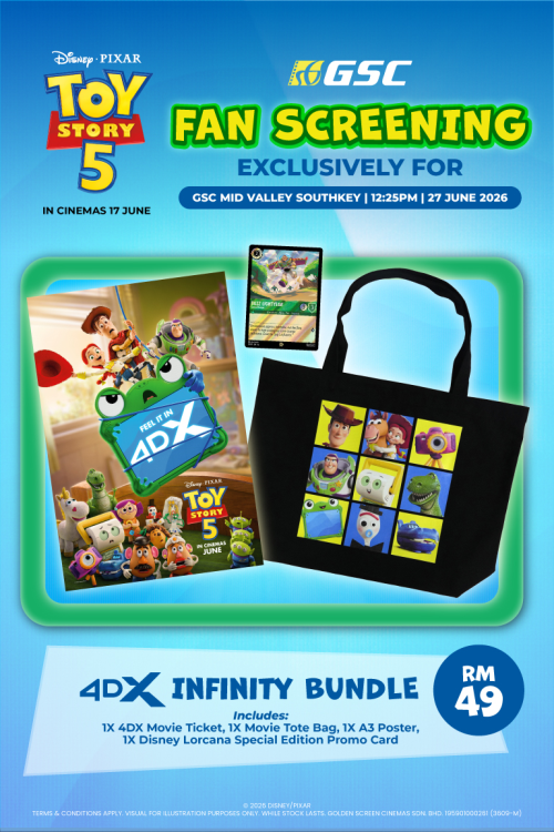 (FAN) TOY STORY 5 movie poster — GSC Cinemas Malaysia