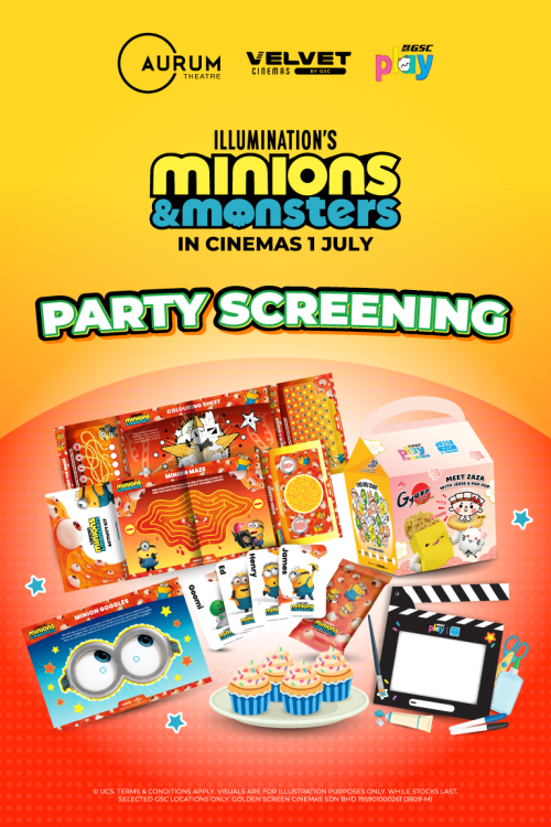 (SPECIAL) Minions & Monsters movie poster — GSC Cinemas Malaysia
