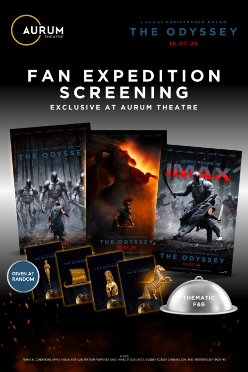 (SPECIAL) The Odyssey  movie poster — GSC Cinemas Malaysia