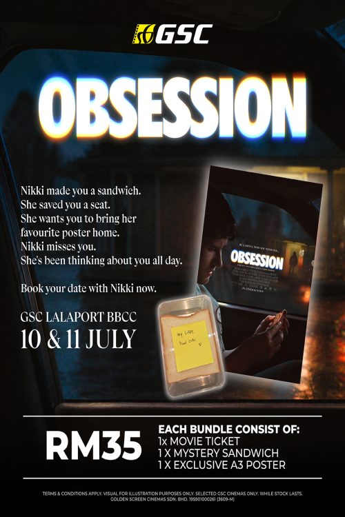 (SPECIAL) Obsession  movie poster — GSC Cinemas Malaysia