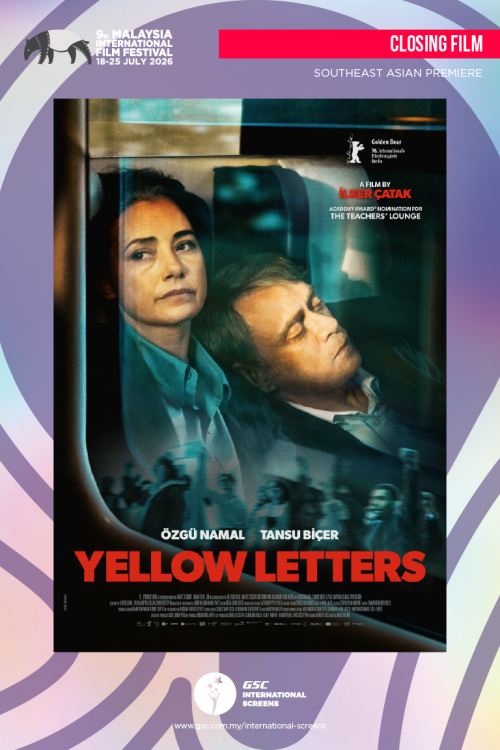 (MIFF26) Yellow Letters movie poster — GSC Cinemas Malaysia