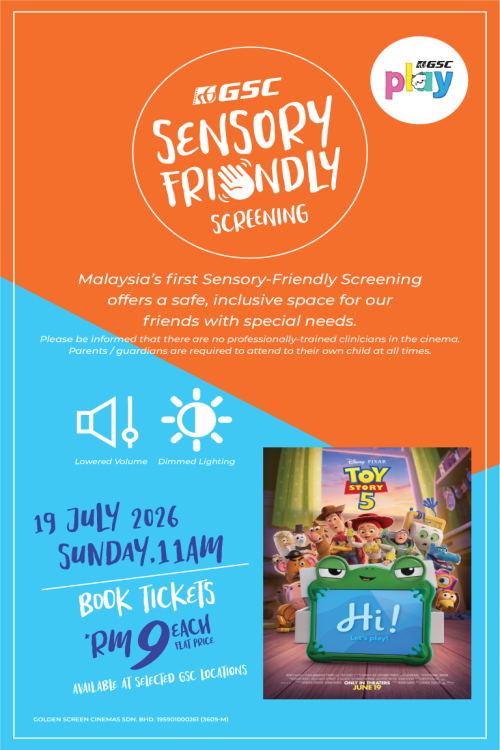 (Sensory) Toy Story 5 movie poster — GSC Cinemas Malaysia