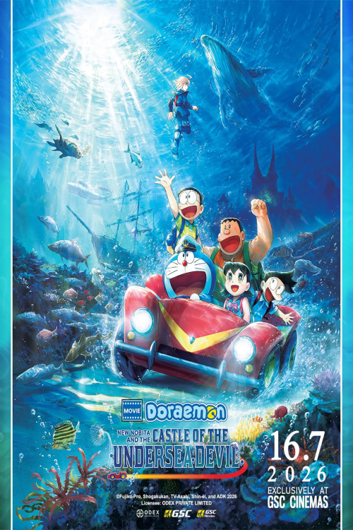 Doraemon the Movie: Nobita and the castle of the u movie poster — GSC Cinemas Malaysia