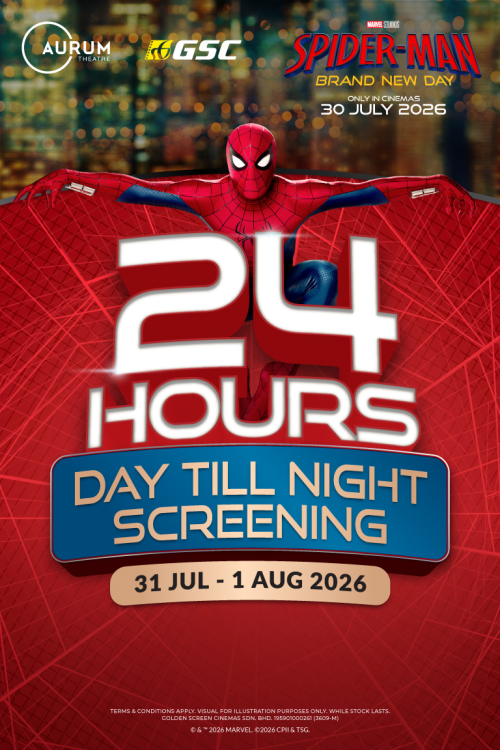(24HR) Spider-Man: Brand New Day movie poster — GSC Cinemas Malaysia