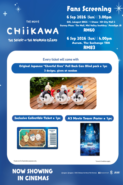 (SPECIAL) Chiikawa the Movie Fan Screening movie poster — GSC Cinemas Malaysia