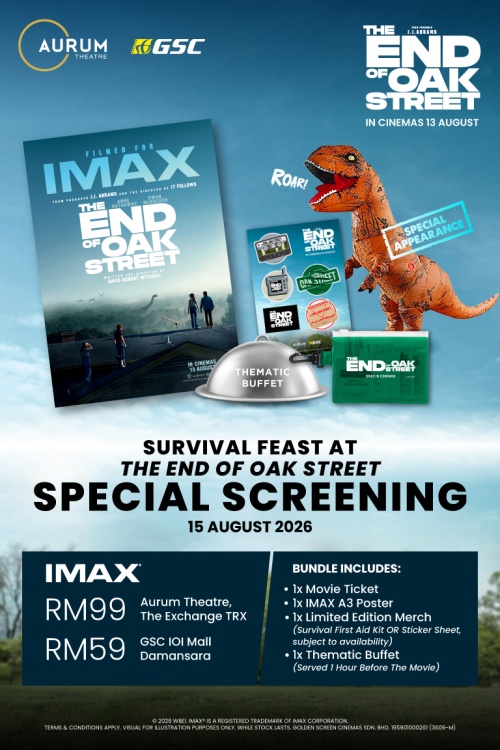 (SPECIAL) The End of Oak Street movie poster — GSC Cinemas Malaysia