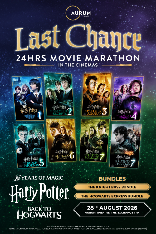 (MARATHON) Harry Potter movie poster — GSC Cinemas Malaysia