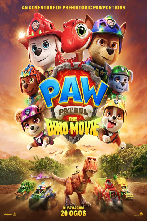 (Malay Dub) Paw Petrol: The Dino Movie movie poster — GSC Cinemas Malaysia