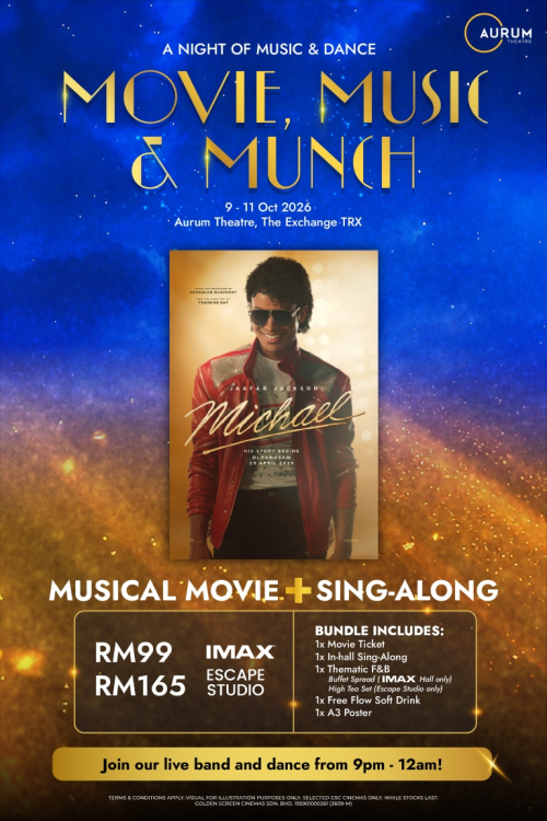 (SPECIAL) Michael movie poster — GSC Cinemas Malaysia
