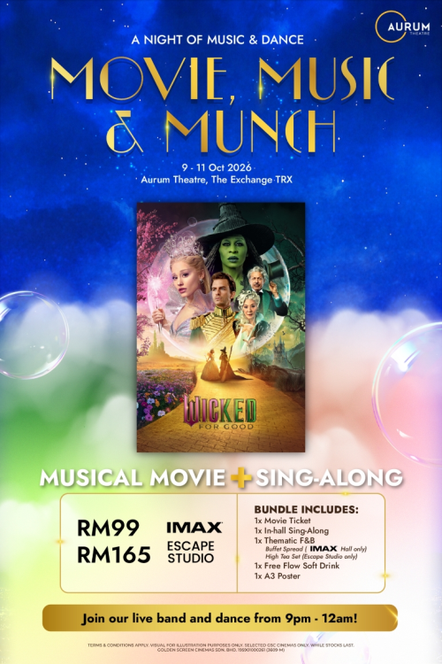 (SPECIAL) Wicked: For Good  movie poster — GSC Cinemas Malaysia