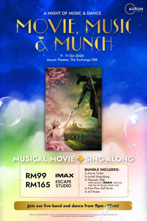 (SPECIAL) Wicked movie poster — GSC Cinemas Malaysia