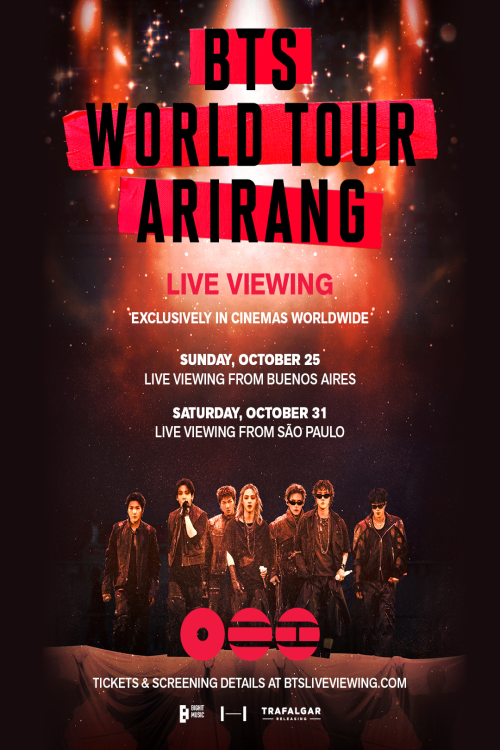 BTS WORLD TOUR 'ARIRANG' IN BUENOS AIRES & SAO PAU movie poster — GSC Cinemas Malaysia