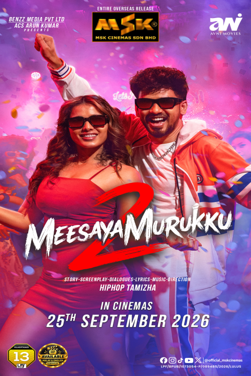Meesaya Murukku 2 movie poster — GSC Cinemas Malaysia