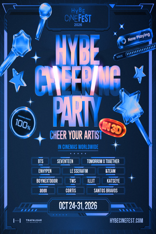 (3D) HYBE CHEERING PARTY movie poster — GSC Cinemas Malaysia