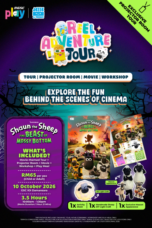 Special Tour : Shaun The Sheep: The Beast of Mossy movie poster — GSC Cinemas Malaysia