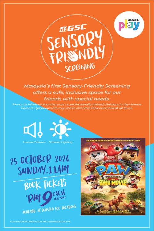 (Sensory) Paw Patrol: The Dino Movie movie poster — GSC Cinemas Malaysia