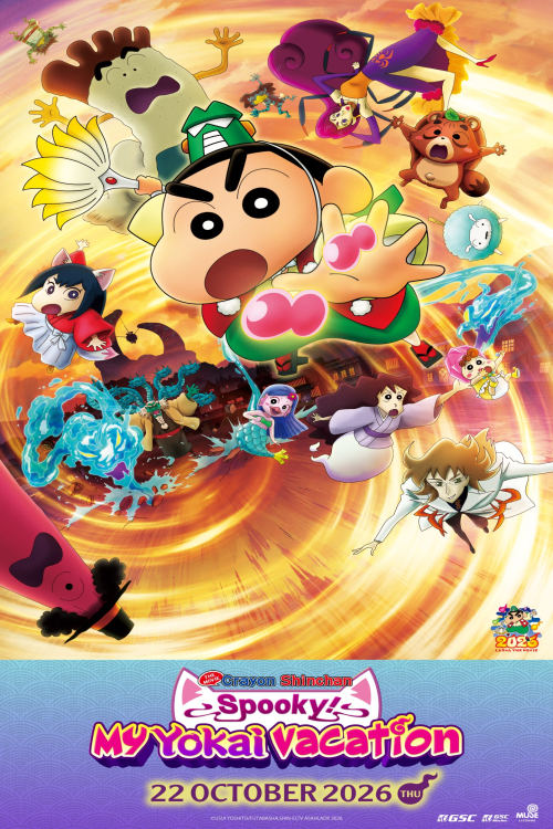 Crayon Shinchan the Movie: Spooky! My Yokai Vacati movie poster — GSC Cinemas Malaysia