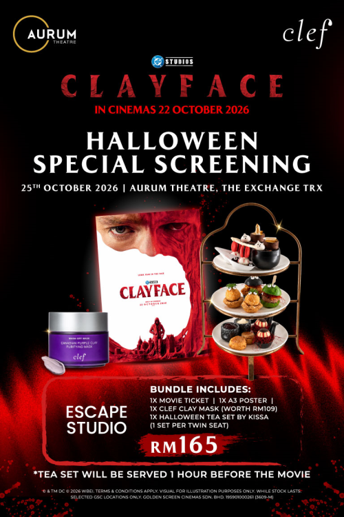 (SPECIAL) Clayface movie poster — GSC Cinemas Malaysia
