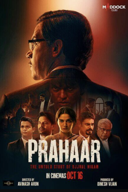 Prahaar: The Untold Story of Ujjwal Nikam movie poster — GSC Cinemas Malaysia