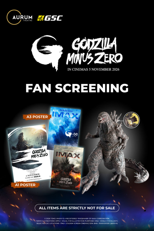 (SPECIAL) Godzilla Minus Zero movie poster — GSC Cinemas Malaysia