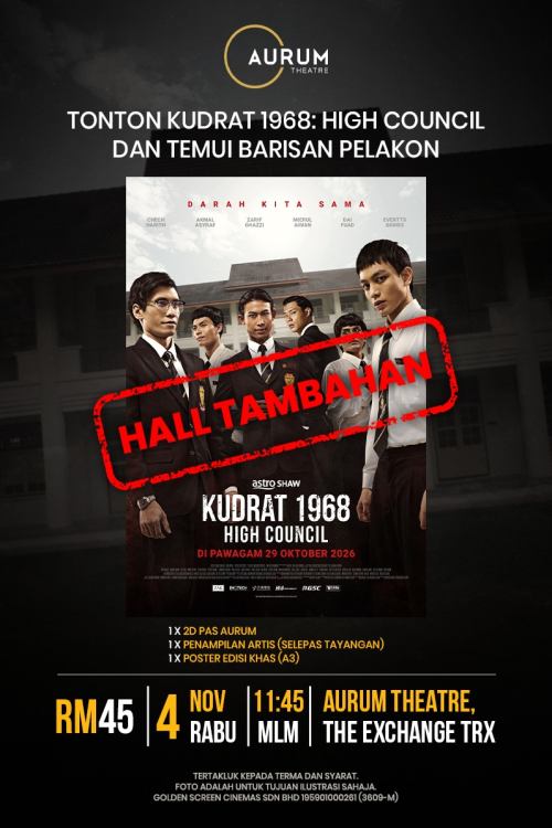 (Meet & Greet) Kudrat 1968: High Council movie poster — GSC Cinemas Malaysia