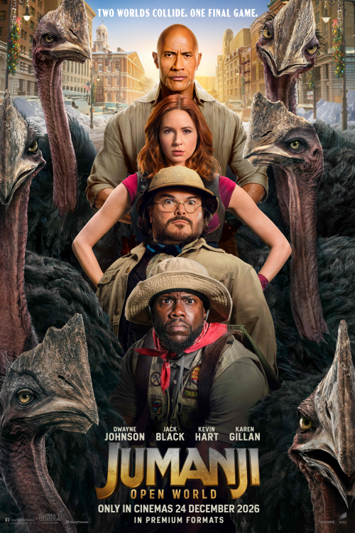 Jumanji: Open World movie poster — GSC Cinemas Malaysia