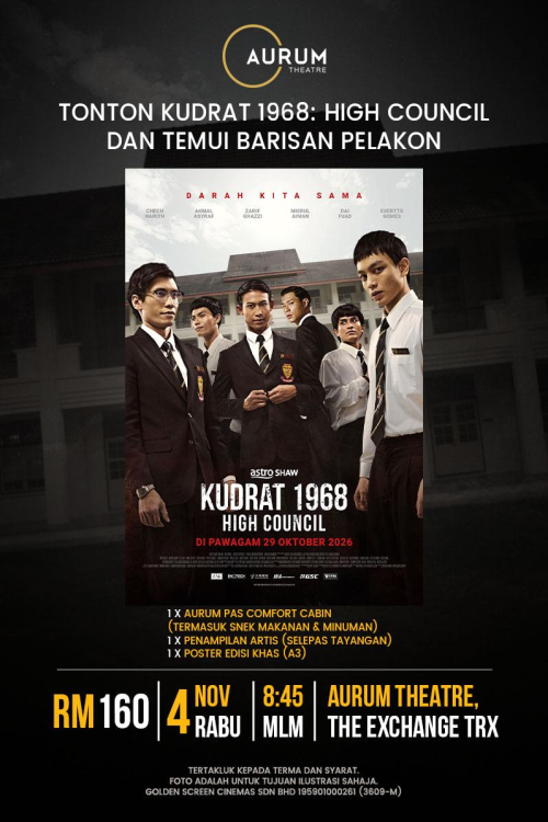 (Meet&Greet) Kudrat 1968:High Council (C.Cabin 1) movie poster — GSC Cinemas Malaysia